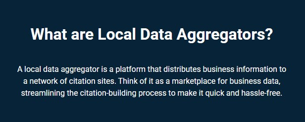 Citation Builder - What are Local Data Aggregators?
